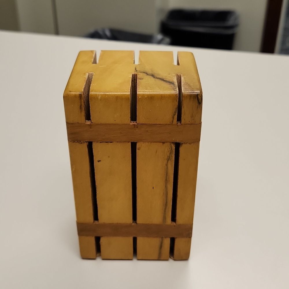 Steak Knife Wooden Block